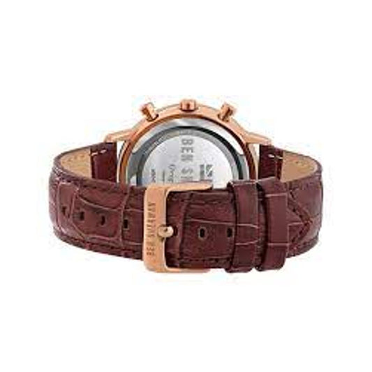 Ben Sherman Brown Leather Watch $197.00 Ben Sherman Luzworld