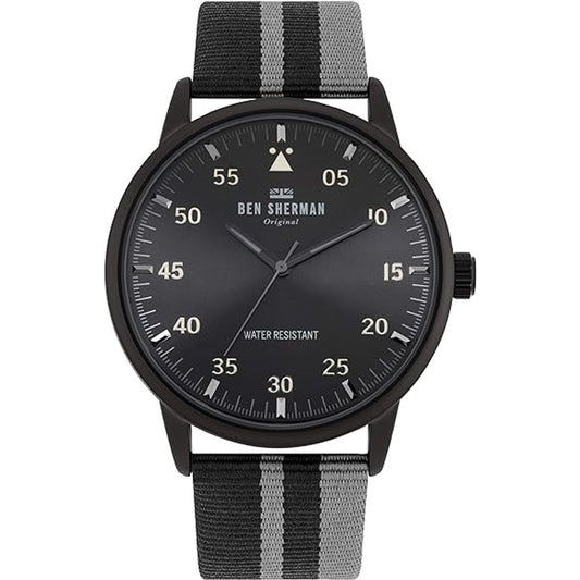 Ben Sherman Gray Fabric Watch $162.00 Ben Sherman Luzworld