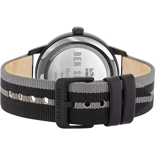 Ben Sherman Gray Fabric Watch $162.00 Ben Sherman Luzworld