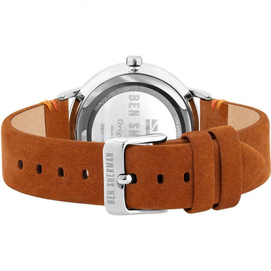 Ben Sherman Brown Fabric Watch $162.00 Ben Sherman Luzworld