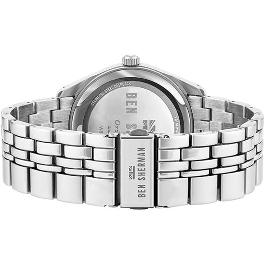 Ben Sherman Gray Stainless Steel Watch $173.00 Ben Sherman Luzworld