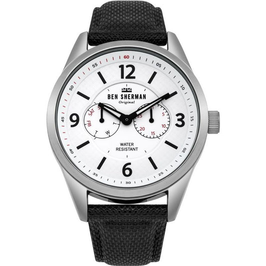 Ben Sherman Black Leather Watch $178.00 Ben Sherman Luzworld