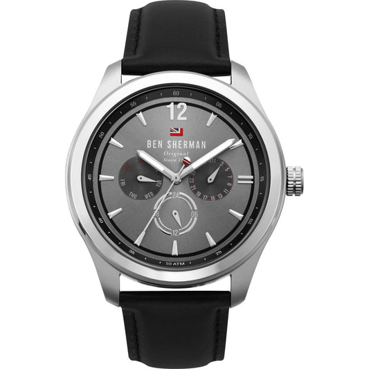Ben Sherman Black Leather Watch $219.00 Ben Sherman Luzworld