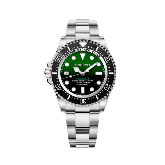 Bobroff Silver Stainless Steel Watch $2256.00 Bobroff Luzworld