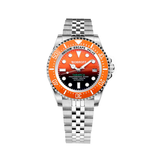 Bobroff Silver Stainless Steel Watch $2244.00 Bobroff Luzworld