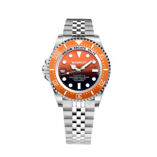 Bobroff Silver Stainless Steel Watch $2244.00 Bobroff Luzworld
