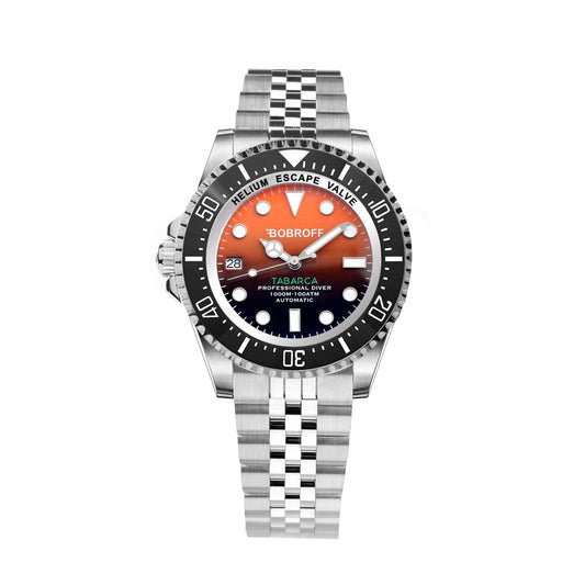 Bobroff Silver Stainless Steel Watch $2244.00 Bobroff Luzworld