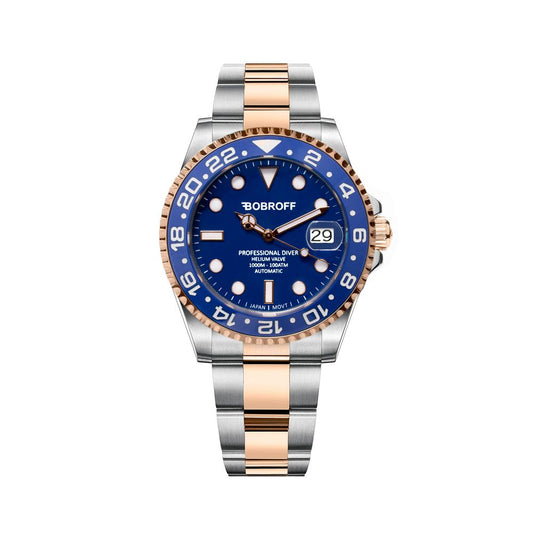 Bobroff Silver Stainless Steel Watch $2088.00 Bobroff Luzworld