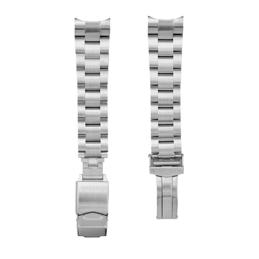 Bobroff Silver Stainless Steel Watch $259.00 Bobroff Luzworld