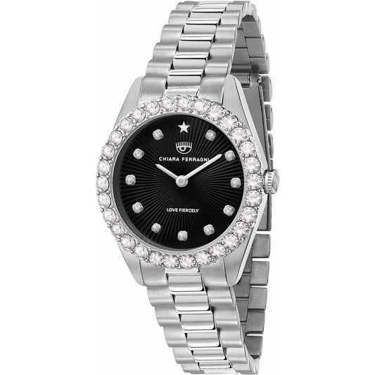 Chiara Ferragni Silver Stainless Steel Watch $281.00 Chiara Ferragni Luzworld