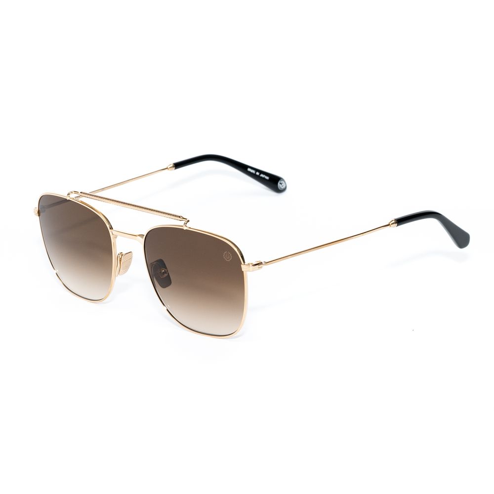 Belstaff Gold Titanium Sunglasses $854.00 Belstaff Luzworld
