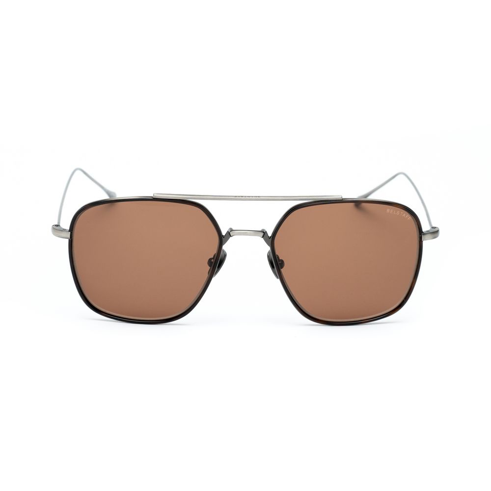 Belstaff Brown Titanium Sunglasses $608.00 Belstaff Luzworld