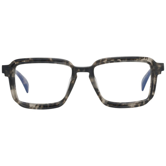 Yohji Yamamoto Gray Men Glasses Frame $683.00 Yohji Yamamoto Luzworld
