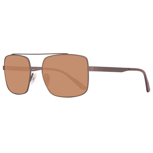 Helly Hansen Brown Metal Sunglasses $178.00 Helly Hansen Luzworld