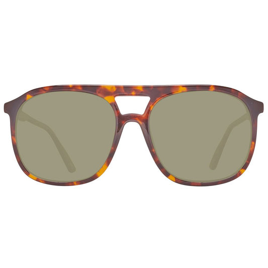 Helly Hansen Brown Plastic Sunglasses $178.00 Helly Hansen Luzworld