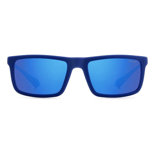 Polaroid White Rubber Sunglasses $153.00 Polaroid Luzworld