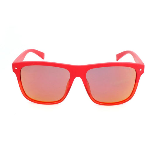 Polaroid Orange Resin Sunglasses $132.00 Polaroid Luzworld