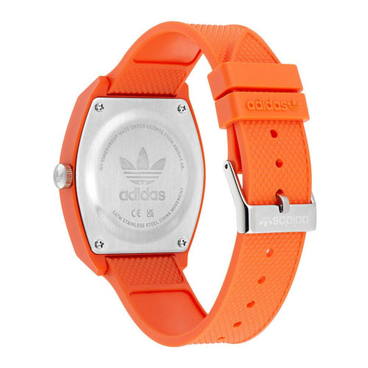 Adidas Orange Synthetic Watch $167.00 Adidas Luzworld