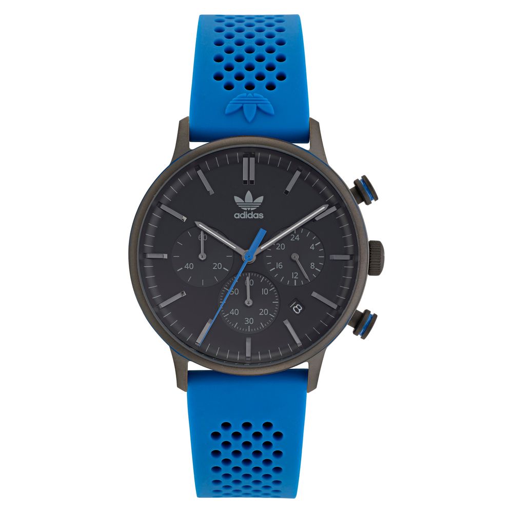 Adidas Blue Rubber Watch $269.00 Adidas Luzworld