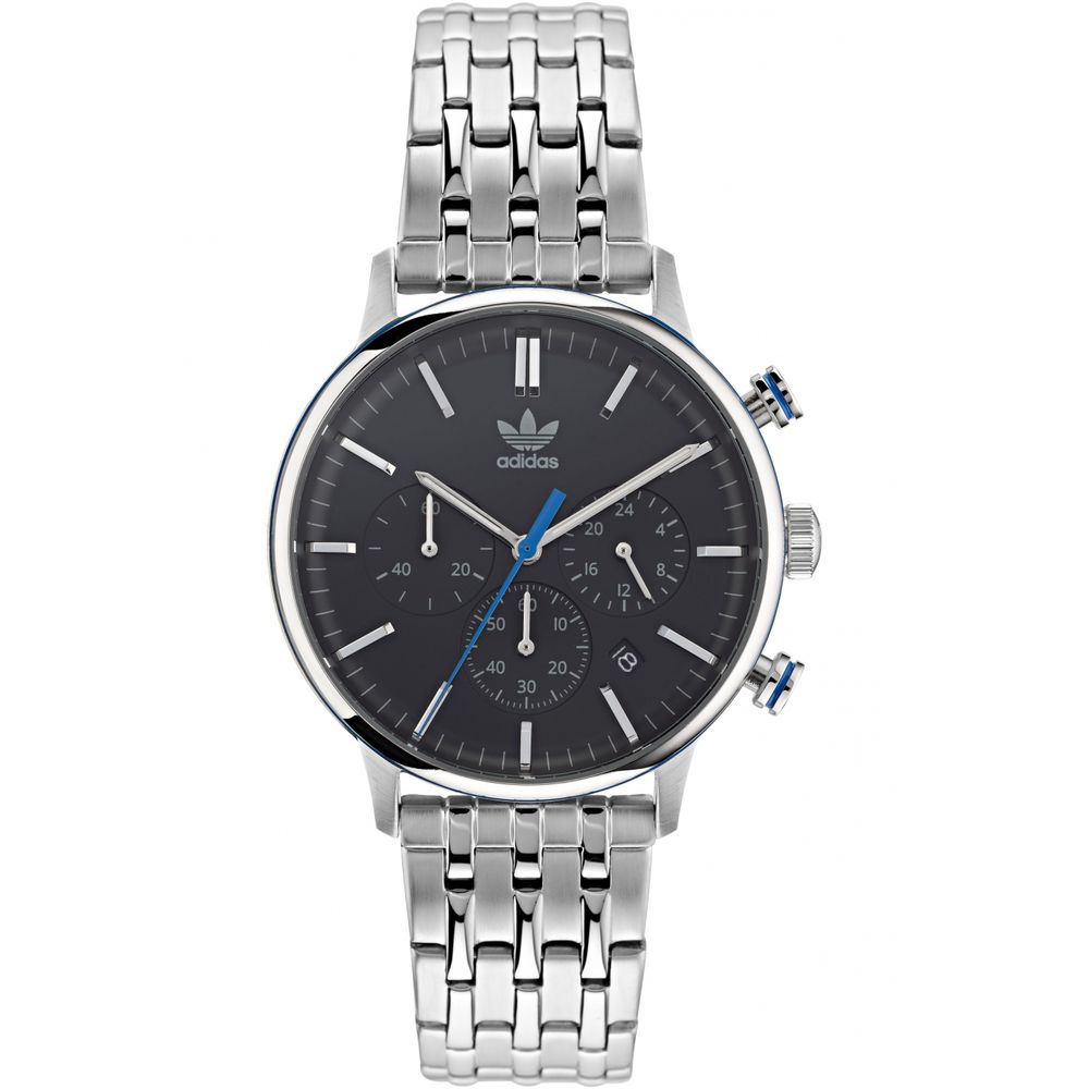 Adidas Gray Stainless Steel Watch $281.00 Adidas Luzworld
