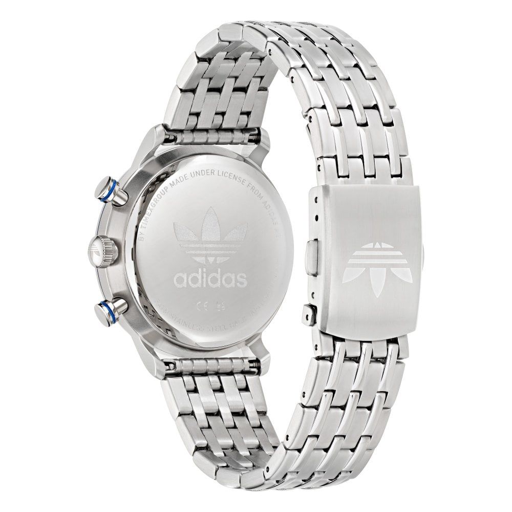 Adidas Gray Stainless Steel Watch $281.00 Adidas Luzworld