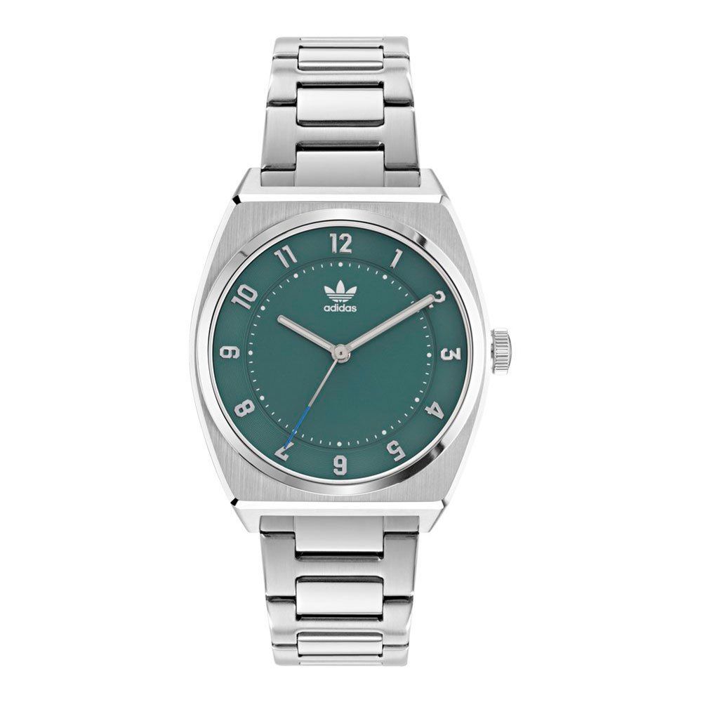 Adidas Gray Stainless Steel Watch $213.00 Adidas Luzworld
