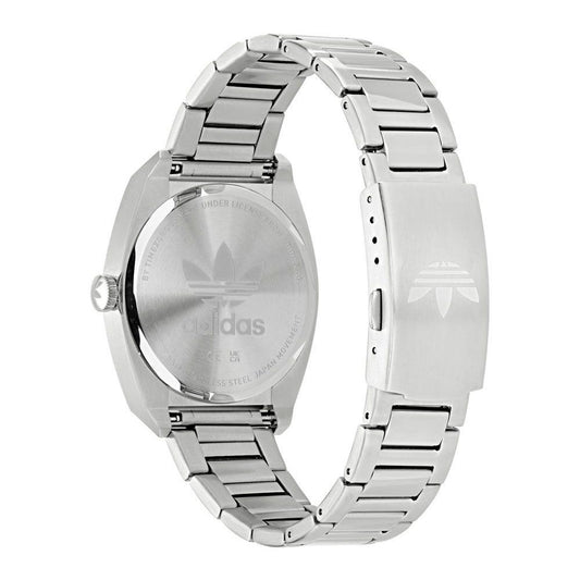 Adidas Gray Stainless Steel Watch $213.00 Adidas Luzworld