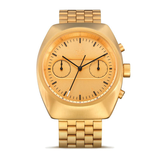 Adidas Gold Stainless Steel Watch $282.00 Adidas Luzworld