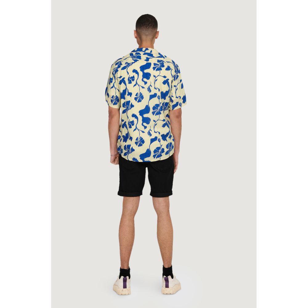Only & Sons Bicolor Viscose Shortsleeve $116.00 Only & Sons Luzworld