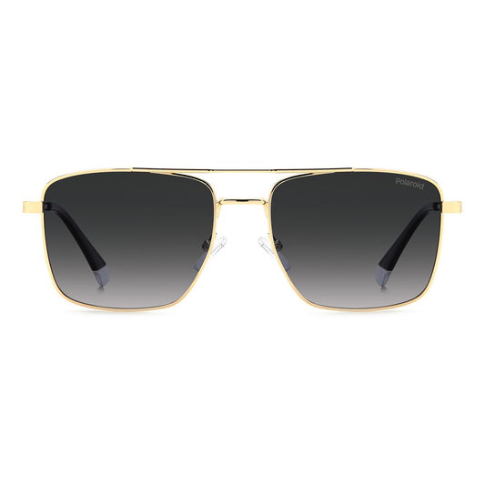 Polaroid Gold Metal Sunglasses $166.00 Polaroid Luzworld
