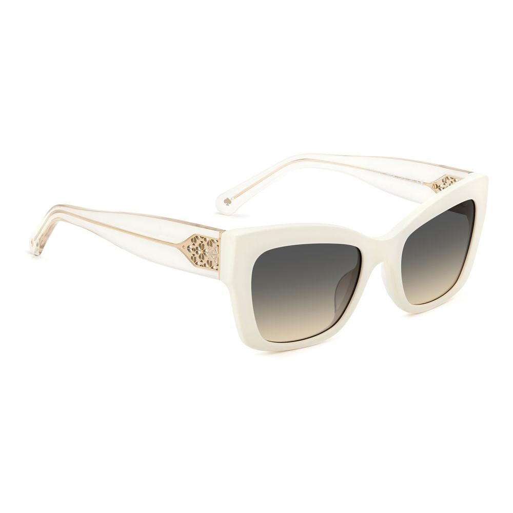 Kate Spade White Acetate Sunglasses $265.00 Kate Spade Luzworld