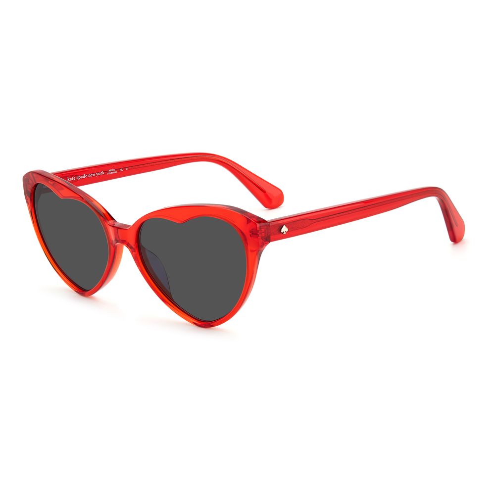 Kate Spade Red Acetate Sunglasses $238.00 Kate Spade Luzworld