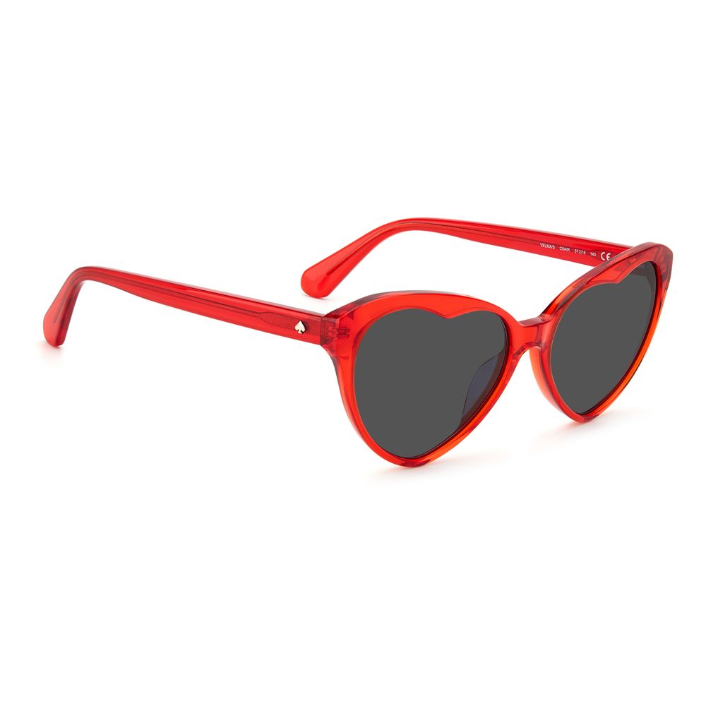 Kate Spade Red Acetate Sunglasses $238.00 Kate Spade Luzworld