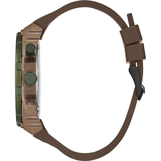 Guess Brown Synthetic Watch $570.00 Guess Luzworld