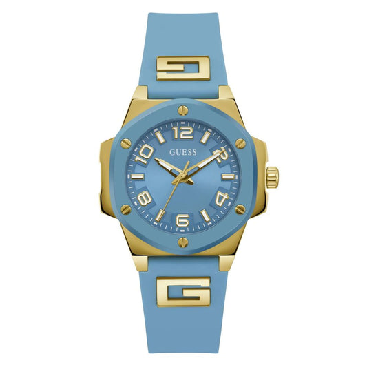 Guess Blue Synthetic Watch $509.00 Guess Luzworld