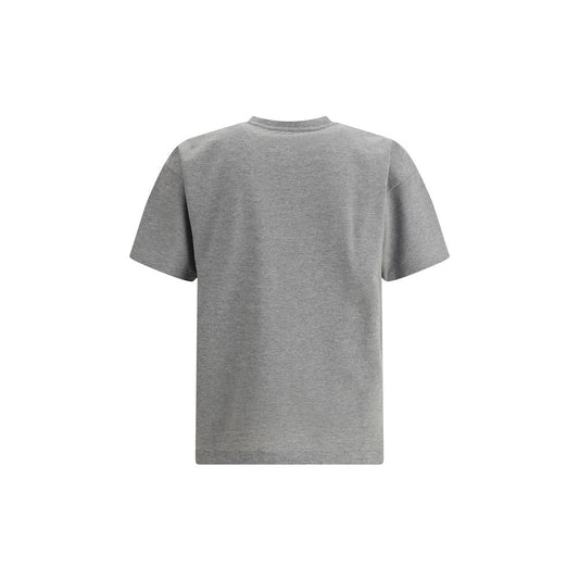 Saint Laurent Grey Cotton Oversized T-shirt $935.00 Saint Laurent Luzworld