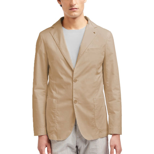 AT.P.CO Beige Cotton Blazer $541.00 AT.P.CO Luzworld