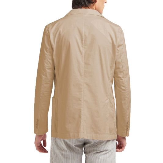 AT.P.CO Beige Cotton Blazer $541.00 AT.P.CO Luzworld