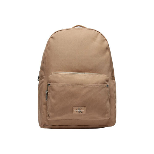 Calvin Klein Jeans Beige Recycled Polyester Backpack $188.00 Calvin Klein Jeans Luzworld