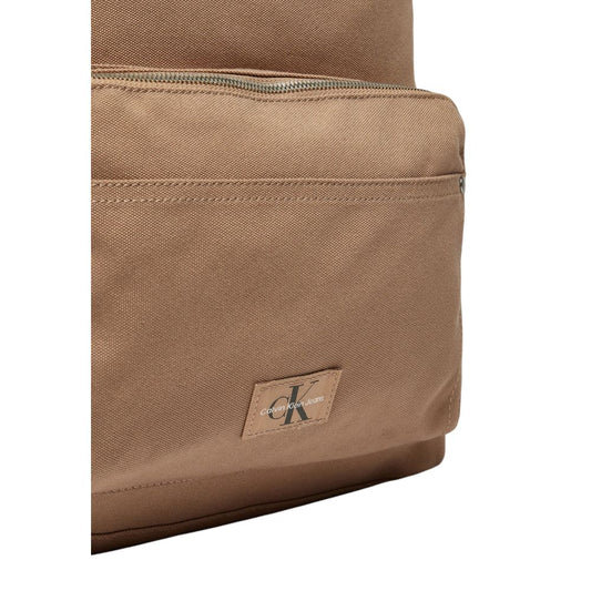 Calvin Klein Jeans Beige Recycled Polyester Backpack $188.00 Calvin Klein Jeans Luzworld