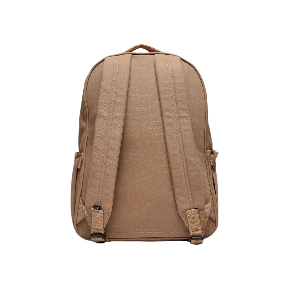 Calvin Klein Jeans Beige Recycled Polyester Backpack $188.00 Calvin Klein Jeans Luzworld