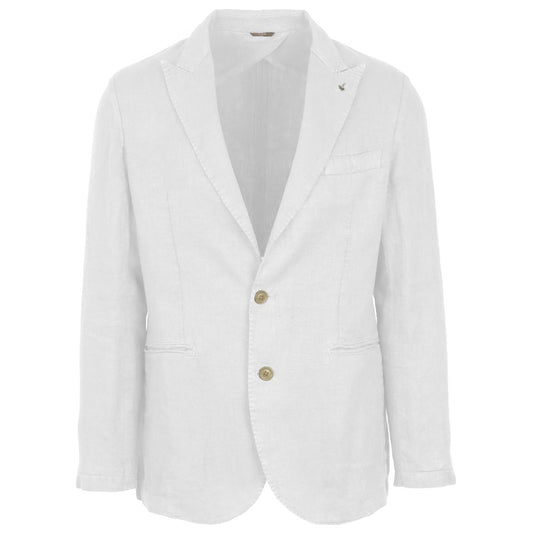 AT.P.CO White Linen Blazer $541.00 AT.P.CO Luzworld