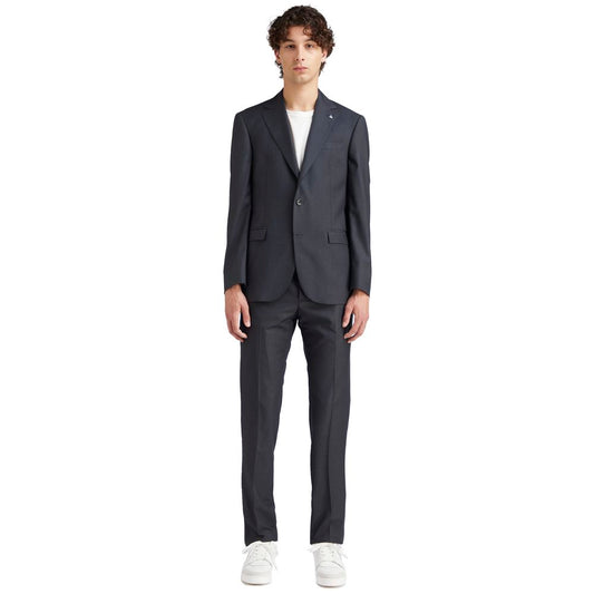 AT.P.CO Gray Polyester Men Suit $726.00 AT.P.CO Luzworld