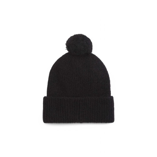 Calvin Klein Black Alpaca Leather Caps Baseball Hat $140.00 Calvin Klein Luzworld