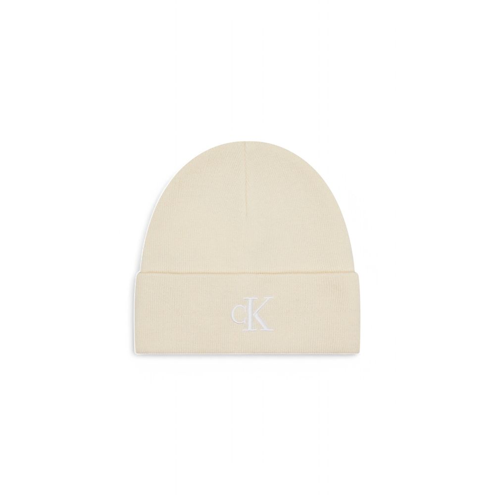 Calvin Klein Cream Recycled Polyester Caps Baseball Hat $123.00 Calvin Klein Luzworld
