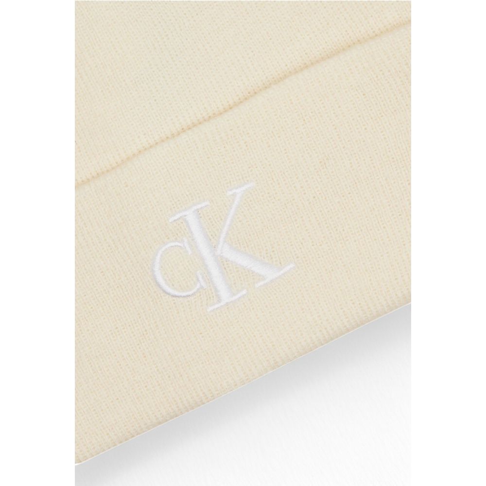 Calvin Klein Cream Recycled Polyester Caps Baseball Hat $123.00 Calvin Klein Luzworld
