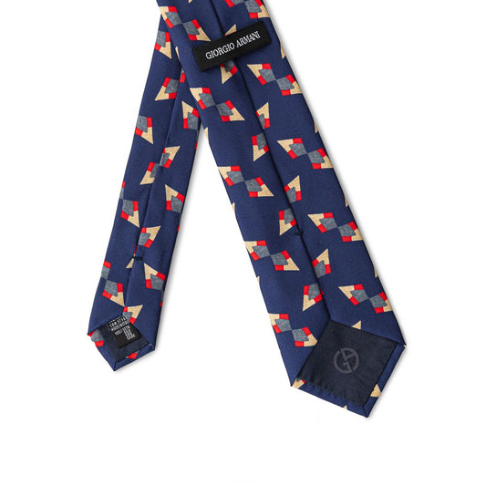 Giorgio Armani Blue Silk Ties & Bowty $263.00 Giorgio Armani Luzworld