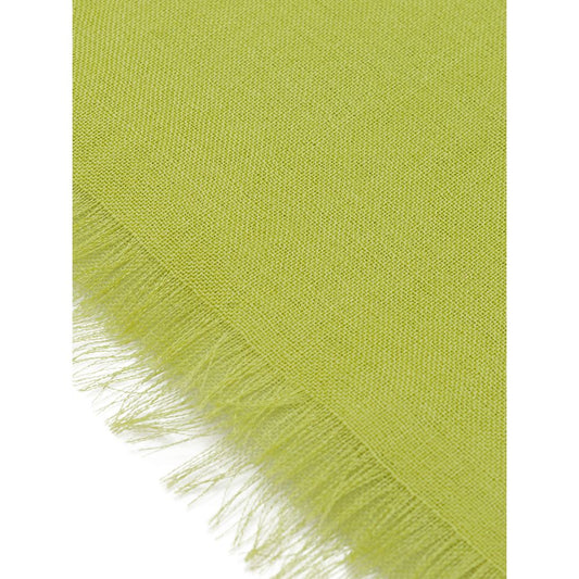 Tessitura di Novara Green Cashmere Scarf $642.00 Tessitura di Novara Luzworld