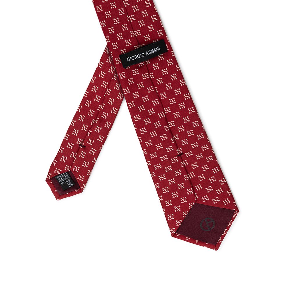 Giorgio Armani Red Silk Ties & Bowty $263.00 Giorgio Armani Luzworld