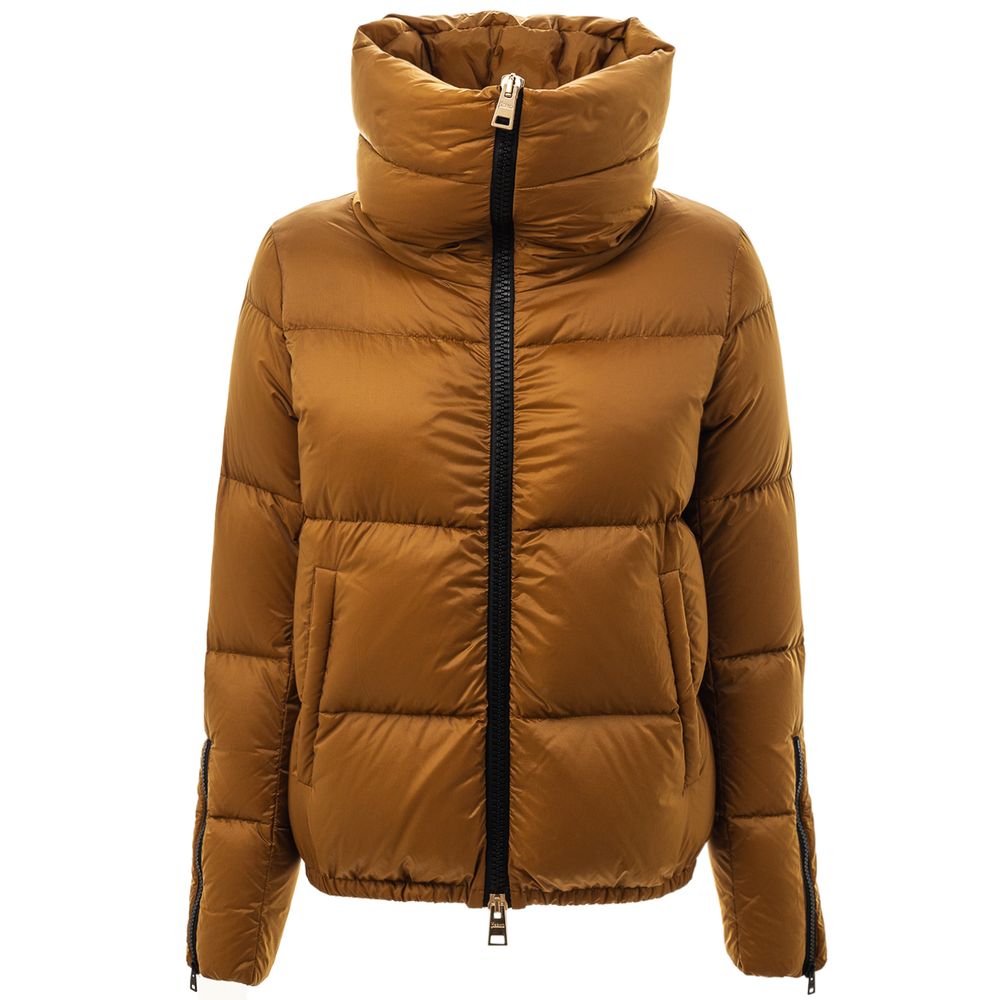 Herno Yellow Polyamide Jackets & Coat $980.00 Herno Luzworld